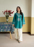 Dhanak Fabric - 2 Piece Unstitched Embroidered Dress