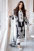 SN 525-3 Piece Unstitched Heavy Embroidered Lawn Suit ( Full Embroidered Chiffon Dupatta )