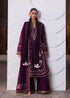 Dhanak Fabric - 3 Piece Unstitched Embroidered Dress With Embroidered Shawl HR 3080