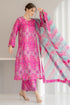 KD 121-Lawn Stuff 3 Piece Digital Printed Stemped Article With Monar Dupatta