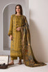 SN 59-3 Piece Embroidered Dhanak Shirt with Printed Wool Shawl