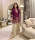 Dhanak Fabric - 2 Piece Unstitched Embroidered Dress