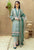 LM 16-3 Piece  Heavy Embroidered Chickan Kari Lawn Suit ( Full Embroidered Organza Dupatta )