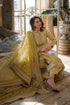 SN 62-3 Pc Heavy Embroidered Lawn Suite With Full Embroidered Organza Dupatta
