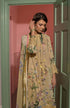 3 Piece Unstitched Embroidered Lawn Suit ( Fine Printed Silk Dupatta )