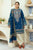 ZS 50-3 Piece Unstitched Heavy Embroidered Dhanak Suit ( Fine Printed Wool Shawl)