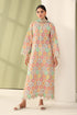 BQ-201-3 Piece - Unstitched Printed Lawn Fabric