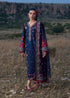 HR 3005-3 Piece Unstitched Heavy Embroidered Dhanak Suit With Embroidered Chiffon Dupatta
