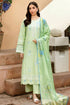 ZS 2630-3 Pc Embroidered Lawn Shirt with Printed Polly Lawn Dupatta