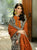 3 Pcs Digital Printed Lawn Shirt Trouser and Dupatta with Embroidered Patches