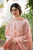 CS 34-Embroidered 3pc Lawn Chicken Kari dress with embroidered chiffon dupatta