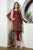 3 Piece Unstitched Heavy Embroidered Winter Suit Embroidered Organza Dupatta