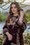 3Pc Heavy Embroidery Velvet Dress With Velvet Embroidery Shawl - RD 1004