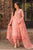 Bareeze -Embroided 3pc Linen dress with embroidered chiffon dupatta-D006